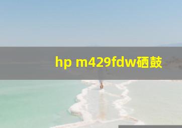 hp m429fdw硒鼓